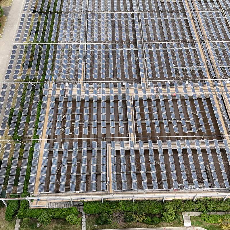 Soporte de seguimiento fotovoltaico plano de un solo eje